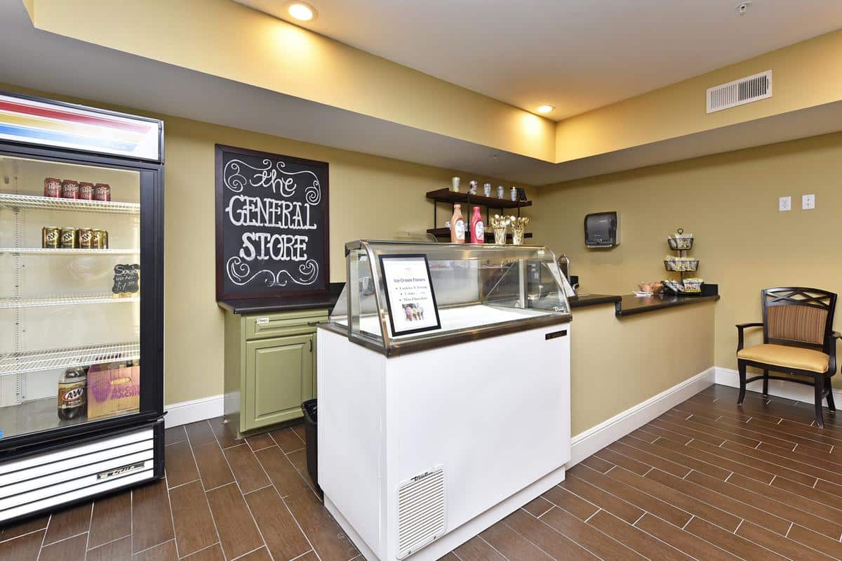 Ice Cream Parlor & General Store at The Abbey at Westminster Plaza
