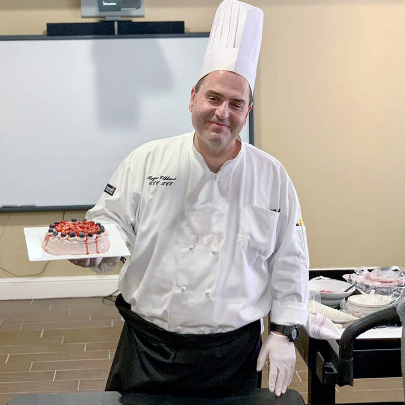 Chef Roger Elkhouri — Executive Chef at The Abbey at Westminster Plaza