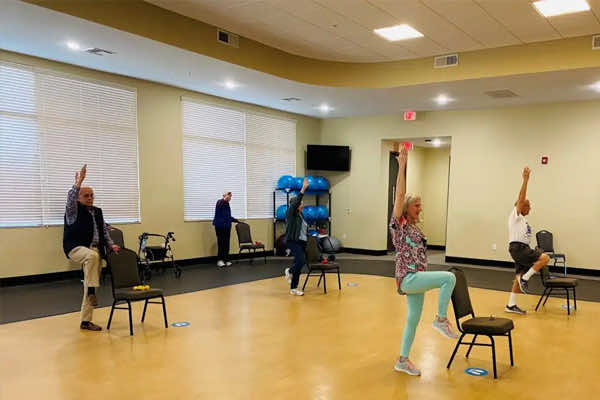 Group Fitness Classes at The Abbey at Westminster Plaza