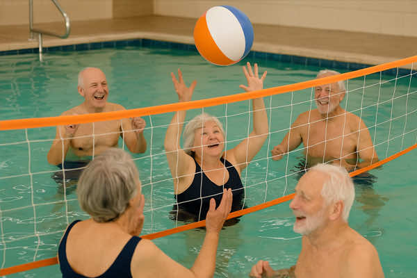Pool Volleyball